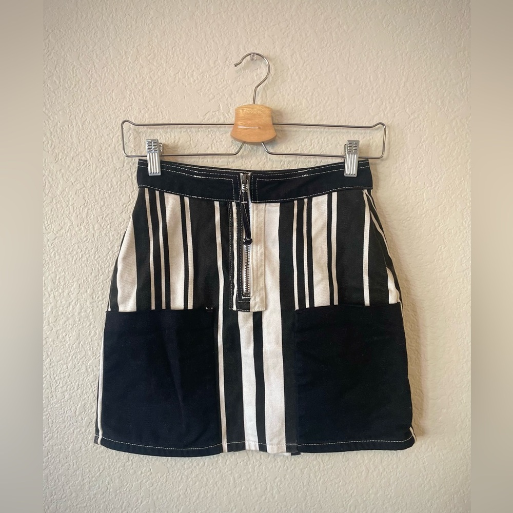 90s inspired BDG Urban Outfitters Striped Skirt
